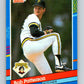 1991 Donruss #345 Bob Patterson Pirates MLB Baseball Image 1