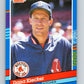 1991 Donruss #347 Dana Kiecker Red Sox MLB Baseball Image 1