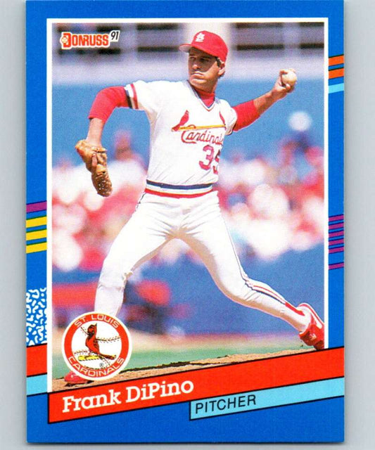 1991 Donruss #360 Frank DiPino Cardinals MLB Baseball Image 1