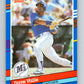 1991 Donruss #366 Dave Valle Mariners MLB Baseball Image 1