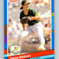 1991 Donruss #385 Gene Nelson Athletics MLB Baseball Image 1
