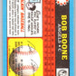 1988 Topps UK Minis #6 Bob Boone Angels MLB Baseball Image 2