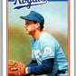 1988 Topps UK Minis #7 George Brett Royals MLB Baseball