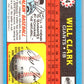 1988 Topps UK Minis #14 Will Clark Giants MLB Baseball Image 2
