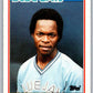 1988 Topps UK Minis #23 Tony Fernandez Blue Jays MLB Baseball Image 1