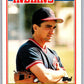 1988 Topps UK Minis #38 Brook Jacoby Indians MLB Baseball Image 1