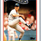 1988 Topps UK Minis #42 Mark Langston Mariners MLB Baseball Image 1