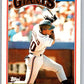 1988 Topps UK Minis #43 Jeffrey Leonard Giants MLB Baseball Image 1