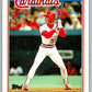 1988 Topps UK Minis #46 Willie McGee Cardinals MLB Baseball Image 1