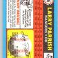 1988 Topps UK Minis #56 Larry Parrish Rangers MLB Baseball Image 2
