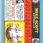 1988 Topps UK Minis #68 Mike Scott Astros MLB Baseball Image 2