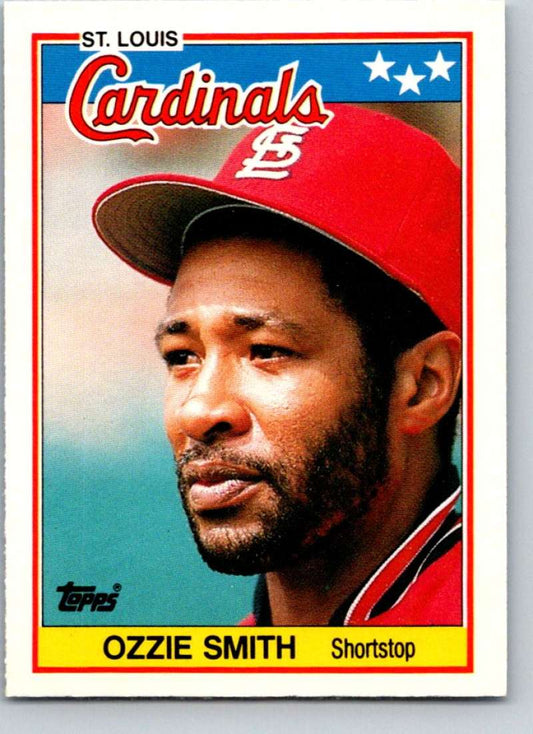 1988 Topps UK Minis #72 Ozzie Smith Cardinals MLB Baseball