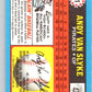 1988 Topps UK Minis #81 Andy Van Slyke Pirates MLB Baseball Image 2