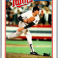 1988 Topps UK Minis #82 Frank Viola Twins MLB Baseball Image 1