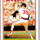 1988 Topps UK Minis #86 Mike Witt Angels MLB Baseball Image 1