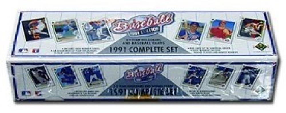 1991 Upper Deck Baseball Card Sealed Mint Factory Set - 1-800