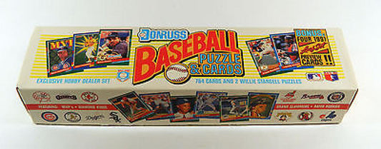 1991 Donruss Baseball Card Sealed Mint Factory Set 1-784  Plus Puzzle