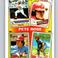 1986 Topps #6 Pete Rose Reds Rose Special: '79-'82 MLB Baseball Image 1