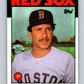 1986 Topps #11 Bob Ojeda Red Sox MLB Baseball Image 1