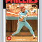 1986 Topps #16 Rick Schu Phillies MLB Baseball