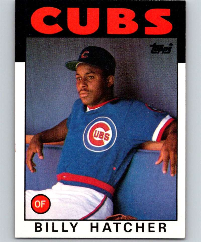 1986 Topps #46 Billy Hatcher Cubs MLB Baseball – Hockey Card World Inc