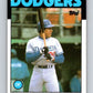 1986 Topps #88 Tom Nieto Cardinals MLB Baseball Image 1