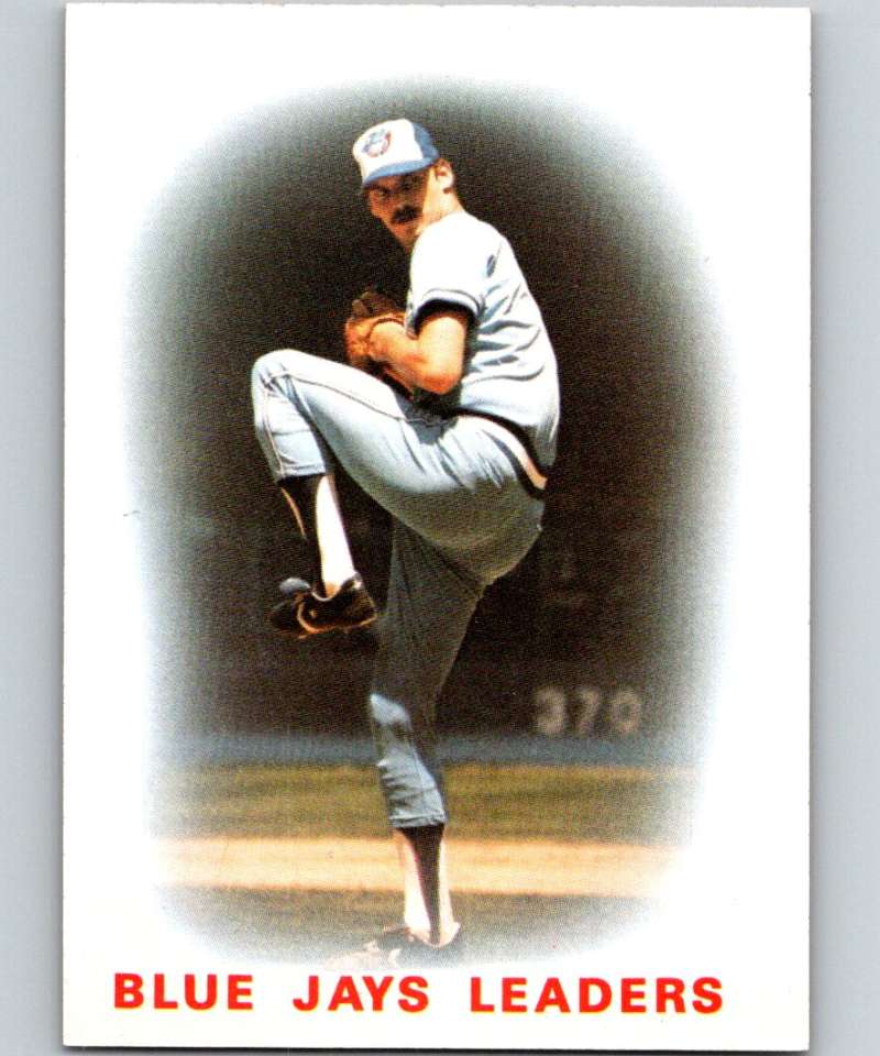 1986 Topps #96 Jim Clancy Blue Jays Blue Jays Leaders MLB Baseball Image 1