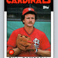 1986 Topps #112 Bill Campbell Cardinals MLB Baseball Image 1