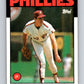1986 Topps #120 Steve Carlton Phillies MLB Baseball Image 1