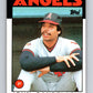 1986 Topps #140 John Candelaria Angels MLB Baseball Image 1