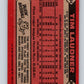 1986 Topps #184 Tim Laudner Twins MLB Baseball Image 2