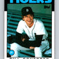 1986 Topps #217 Bill Scherrer Tigers MLB Baseball