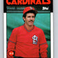 1986 Topps #228 Tom Lawless Cardinals MLB Baseball Image 1