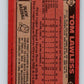 1986 Topps #228 Tom Lawless Cardinals MLB Baseball Image 2