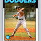 1986 Topps #252 Bobby Castillo Dodgers MLB Baseball Image 1