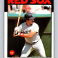 1986 Topps #255 Tony Armas Red Sox MLB Baseball Image 1