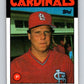 1986 Topps #256 Kurt Kepshire Cardinals MLB Baseball Image 1