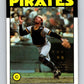1986 Topps #260 Tony Pena Pirates MLB Baseball Image 1
