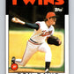 1986 Topps #265 Ron Davis Twins MLB Baseball Image 1