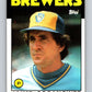 1986 Topps #277 Jaime Cocanower Brewers MLB Baseball Image 1