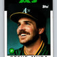 1986 Topps #281 Steve Mura Athletics MLB Baseball Image 1