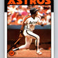 1986 Topps #282 Jerry Mumphrey Astros MLB Baseball