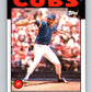 1986 Topps #308 Ray Fontenot Cubs MLB Baseball Image 1