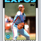 1986 Topps #324 Dan Schatzeder Expos MLB Baseball Image 1