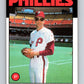 1986 Topps #326 Kent Tekulve Phillies MLB Baseball