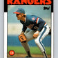 1986 Topps #328 Pete O'Brien Rangers MLB Baseball Image 1