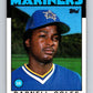 1986 Topps #337 Darnell Coles Mariners MLB Baseball Image 1