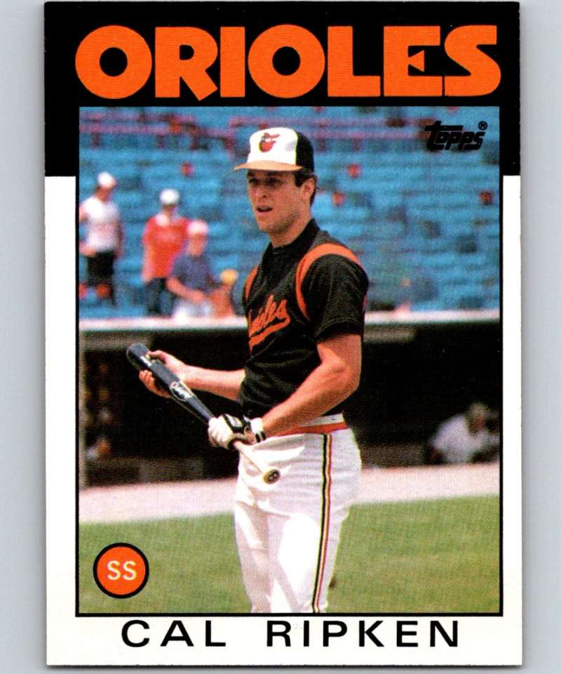 1986 Topps #340 Cal Ripken Jr. Orioles MLB Baseball