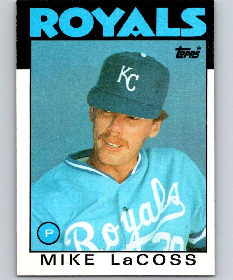 1986 Topps #359 Mike LaCoss Royals MLB Baseball
