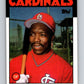 1986 Topps #370 Vince Coleman RC Rookie Cardinals MLB Baseball